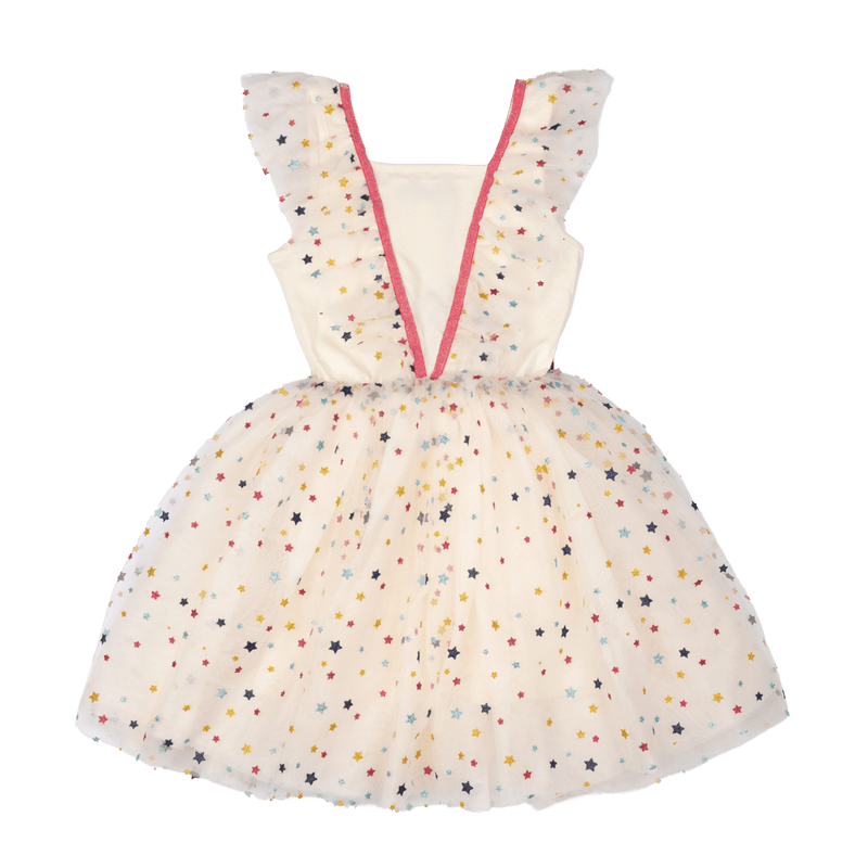 Rock Your Baby Christmas angel dress in cream