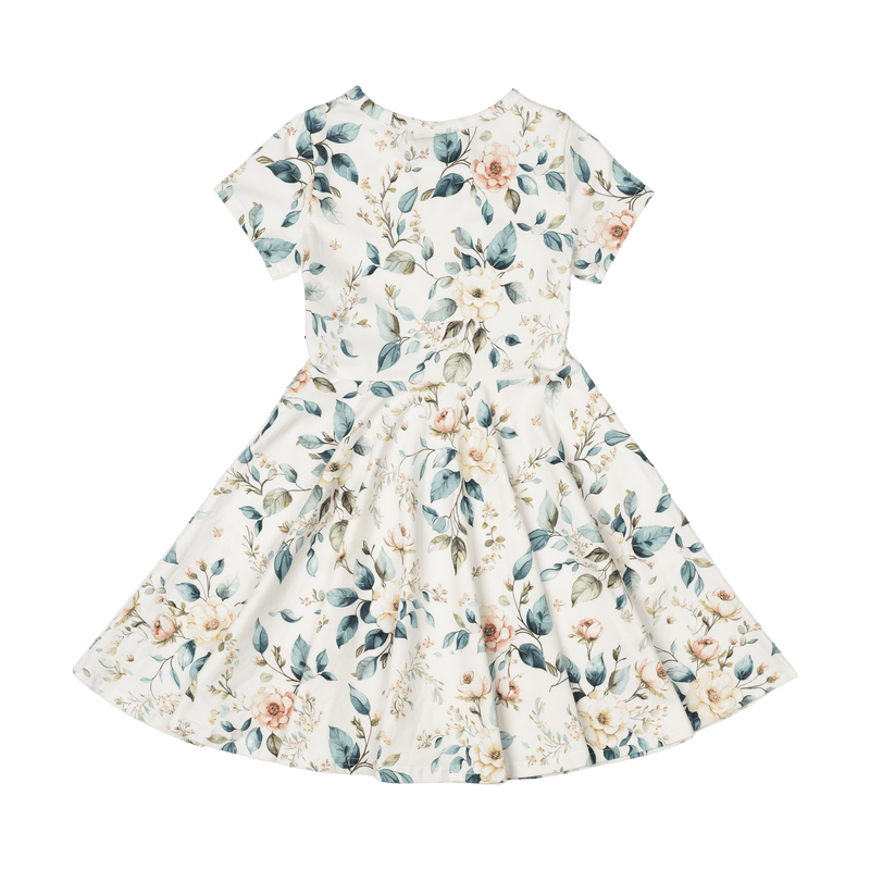 Rock Your Baby Adeline Waisted Dress Floral in Multi