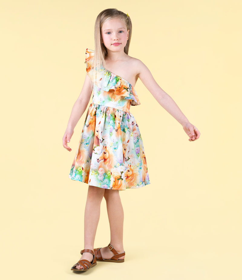 Rock Your Baby Icelandic Ponies Frill Dress