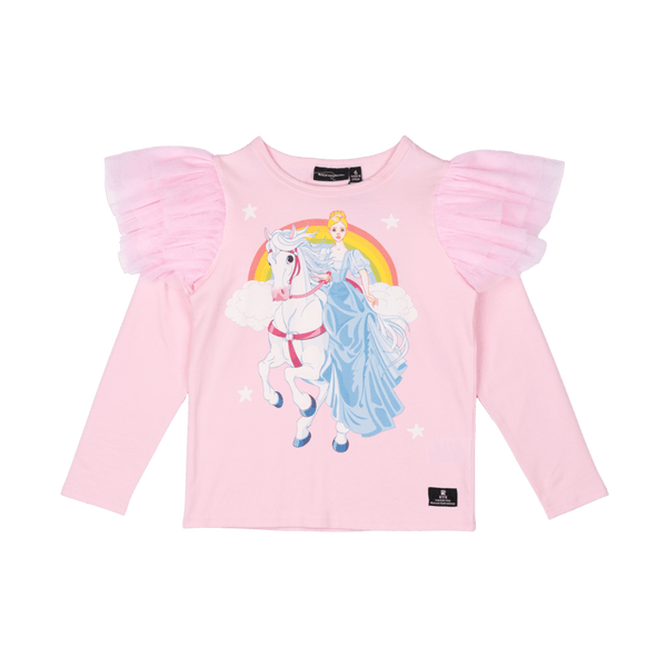 Rock your baby castles in the air t-shirt in pink