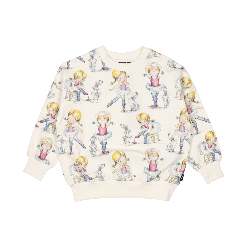 Rock Your Baby Dancers Sweatshirt in Cream