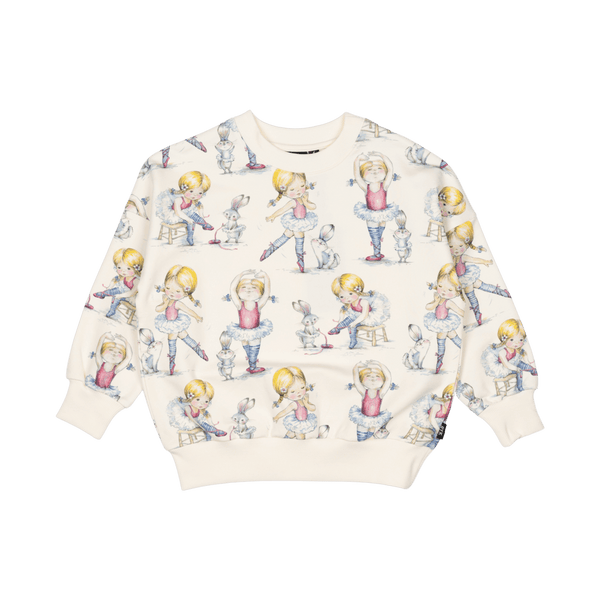 Rock Your Baby Dancers Sweatshirt in Cream
