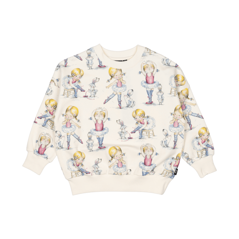 Rock Your Baby Dancers Sweatshirt in Cream