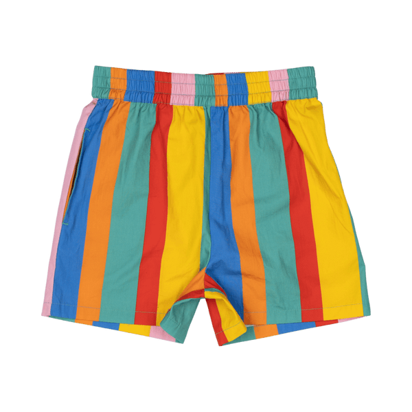 Rock your baby rainbow stripes shorts