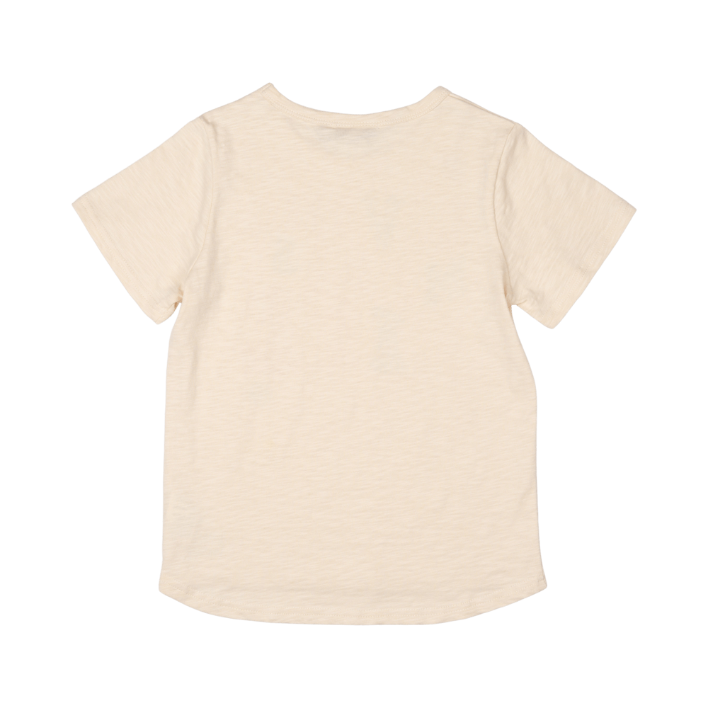 Rock your baby best life t-shirt oatmeal in cream