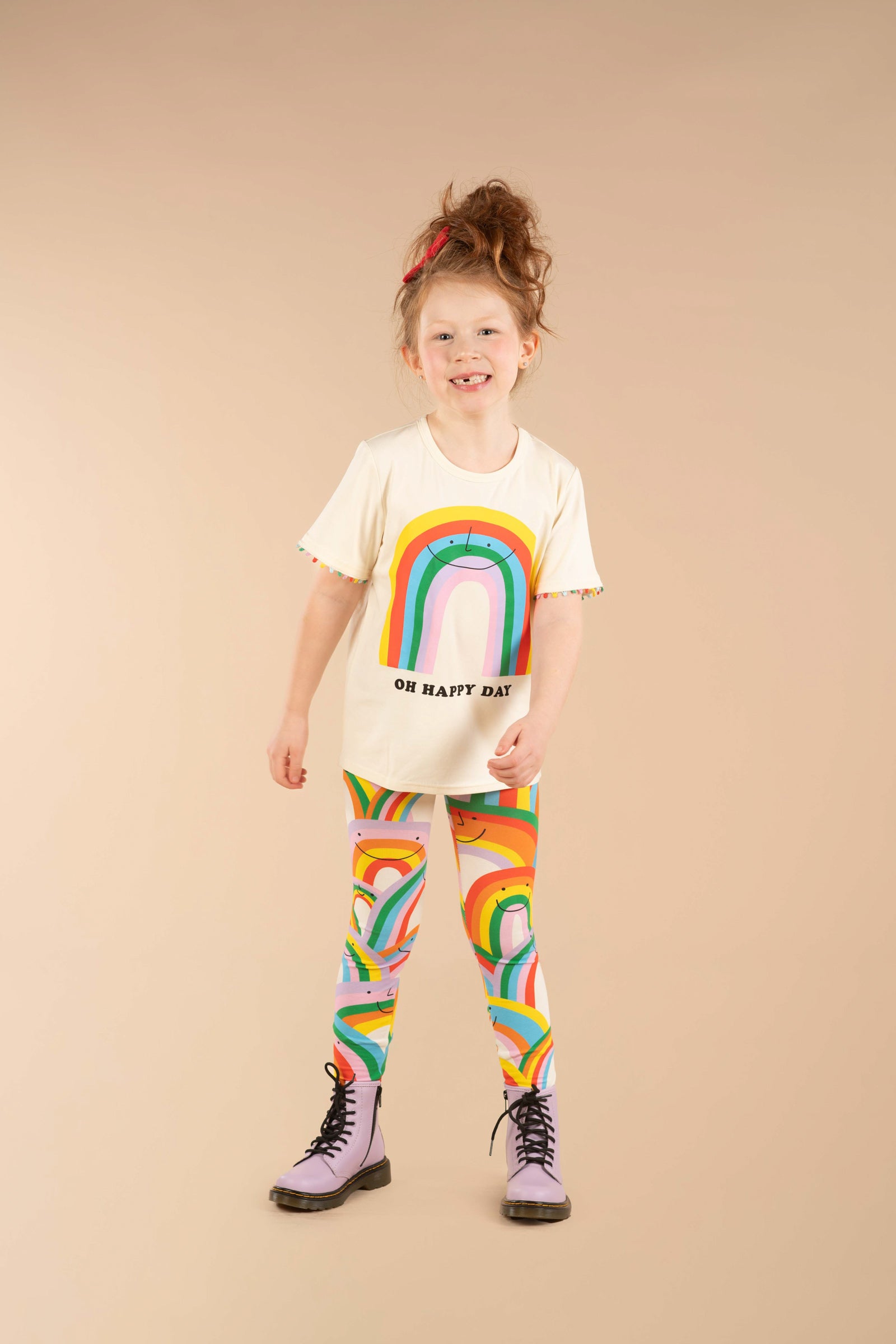 Rock your baby oh happy days t-shirt in cream