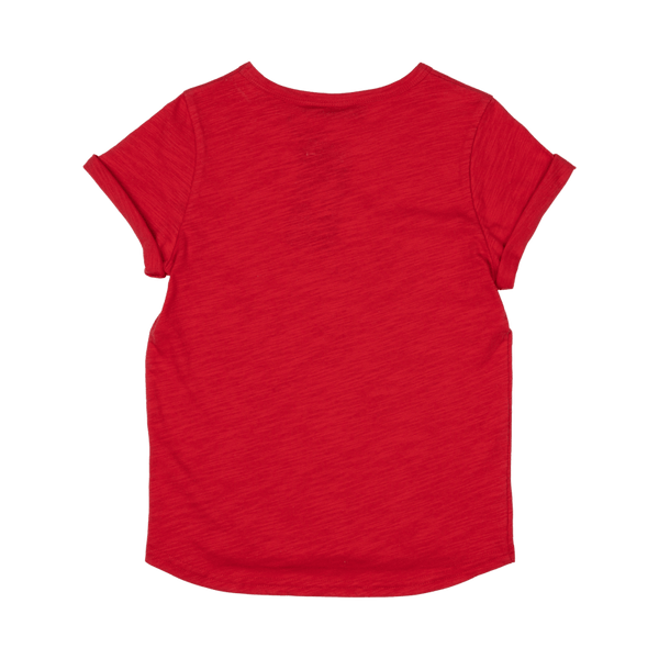 Rock your baby super best friends t-shirt in red