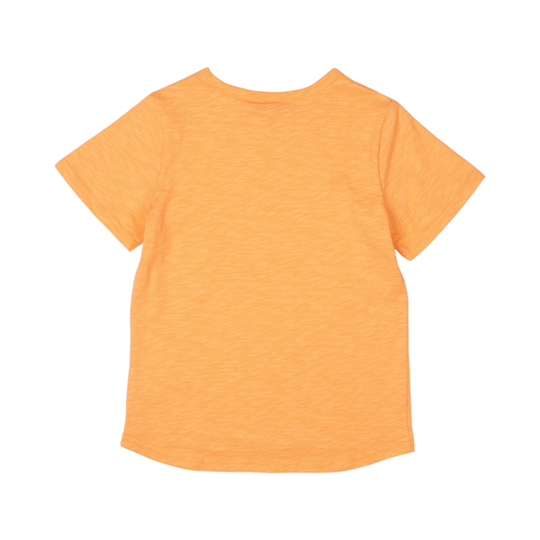 Rock your baby smiley  t-shirt in orange