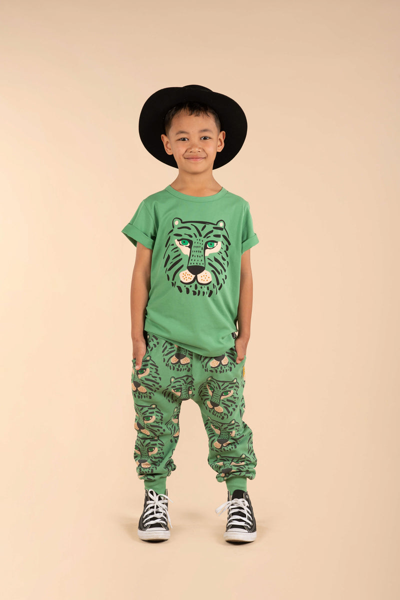 Rock your baby the eye of the tiger t-shirt in green