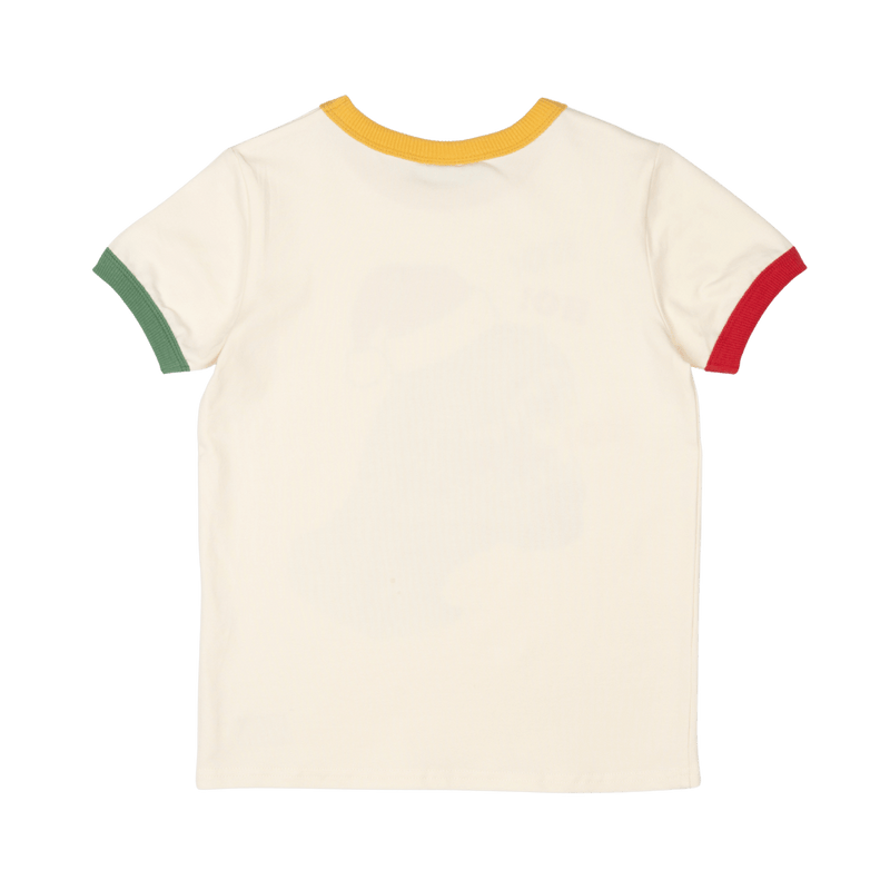 Rock your baby ho ho ho t-shirt in cream