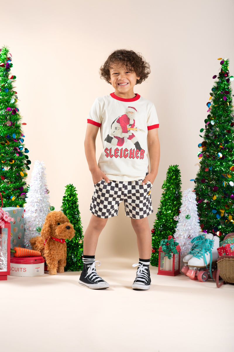 Rock your baby Sleigher t-shirt in cream