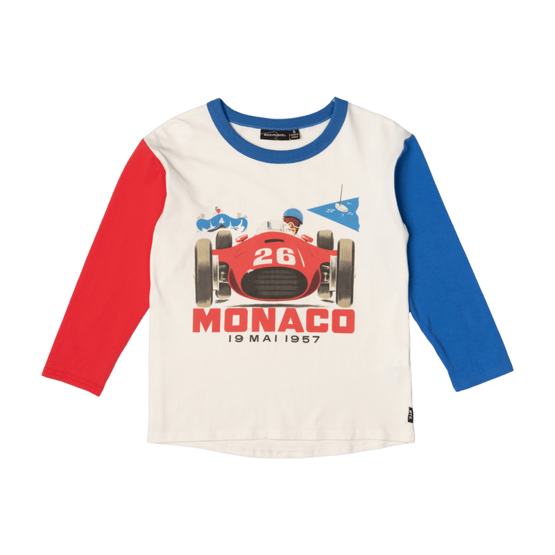 Rock your baby Monaco long sleeve Tee in cream