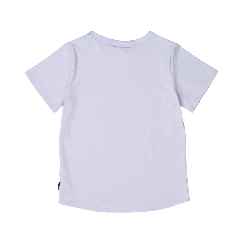 Rock your baby unicorn shirt sleeve t-shirt in lilac