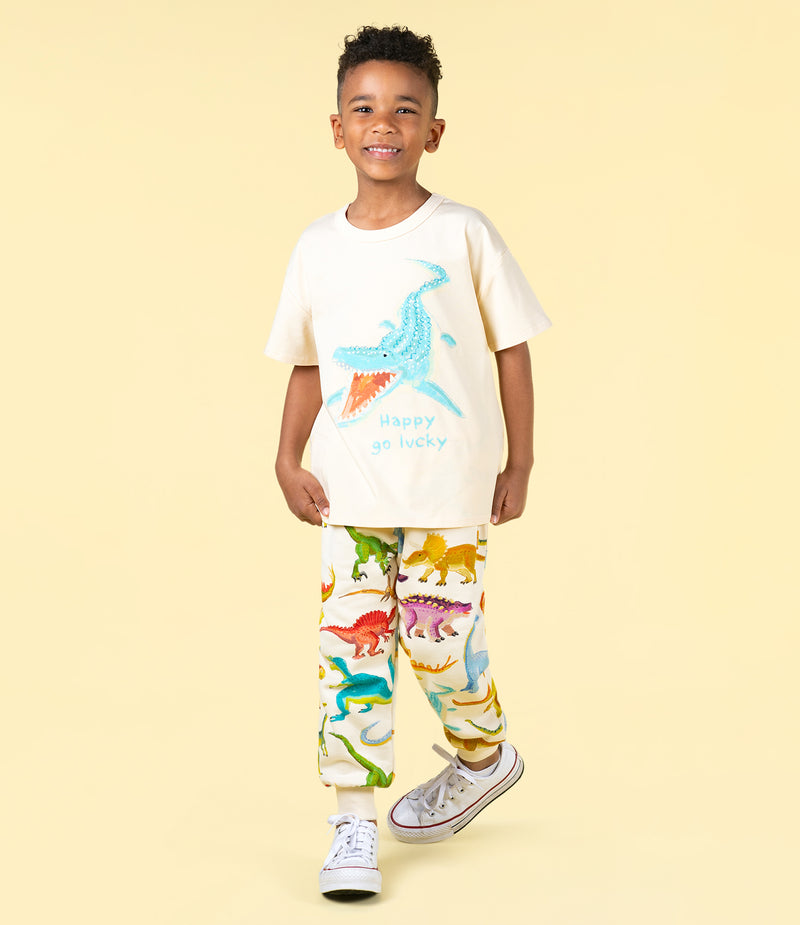 Rock your baby happy go lucky t-shirt ecru in cream