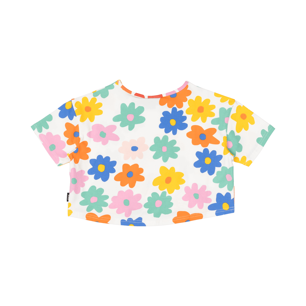 Rock Your Baby Love Me Do Boxy T-Shirt Cream in Multi