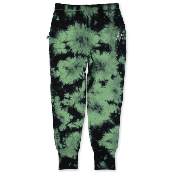 Minti Scattered Trackies with Hidden Knee in Lime Green