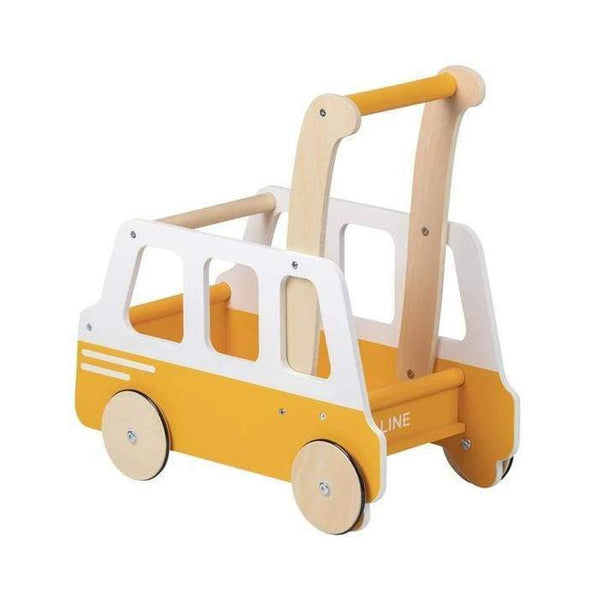 Moover Line Yellow School Bus Baby Walker