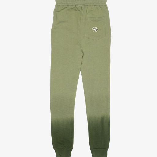 Band of Boys Joggers Green Dip Dye in Green
