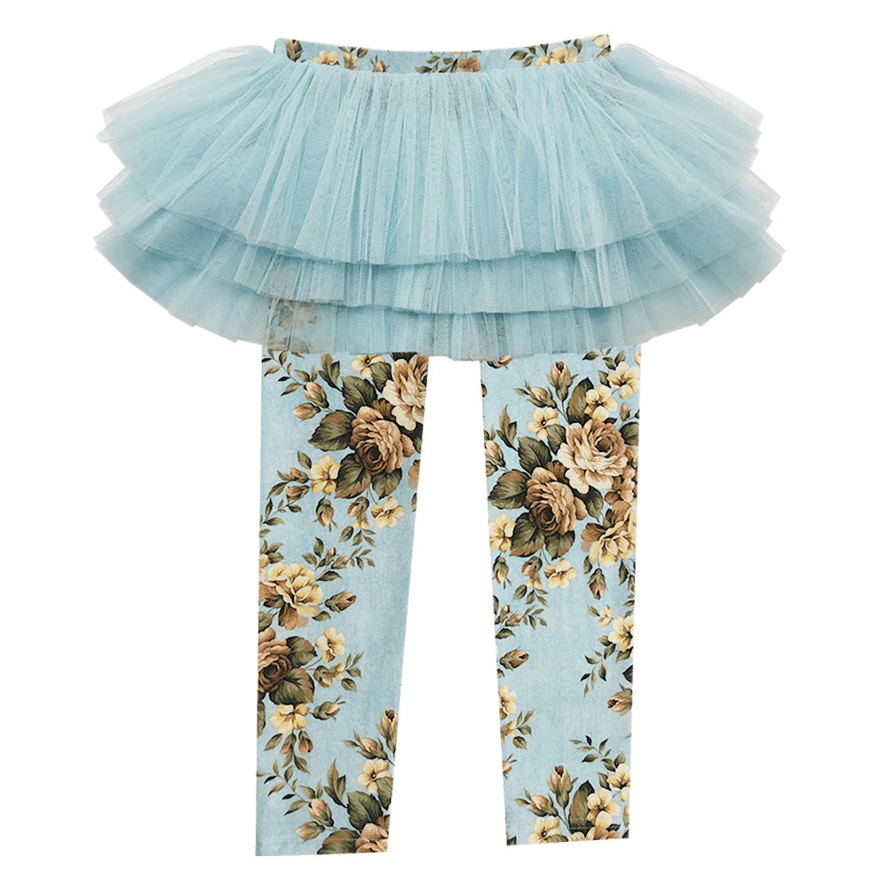 Rock Your Baby Winter Bloom Circus Tights in floral