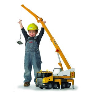 Bruder Scania super 560r-series liebherr crane truck BRI:16