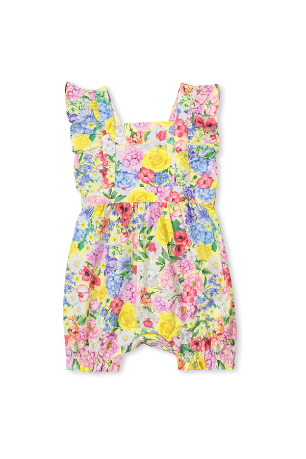Milky Clothing Summer floral baby playsuit