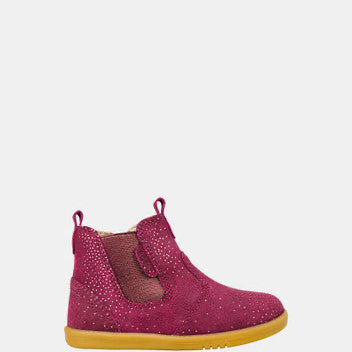 Bobux I Walk Jodhpur boot boysenberry starburst