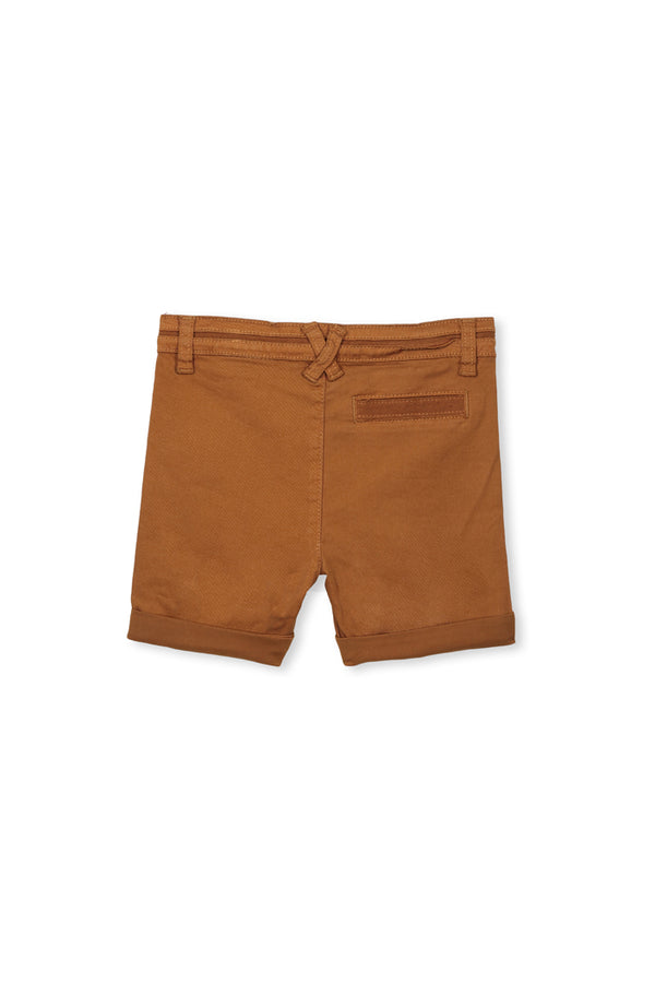 Milky clothing Boys  shorts In toffee