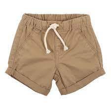 Fox & finch boys caramel shorts in brown