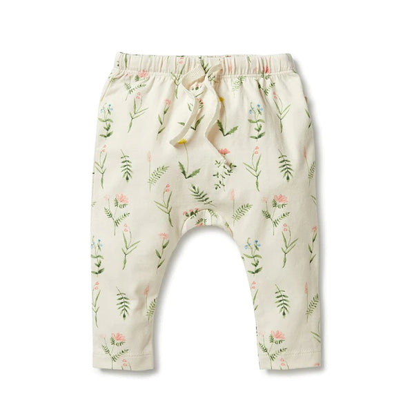 Wilson & Frenchy Organic Cotton Legging Wild Flower Print in Multi