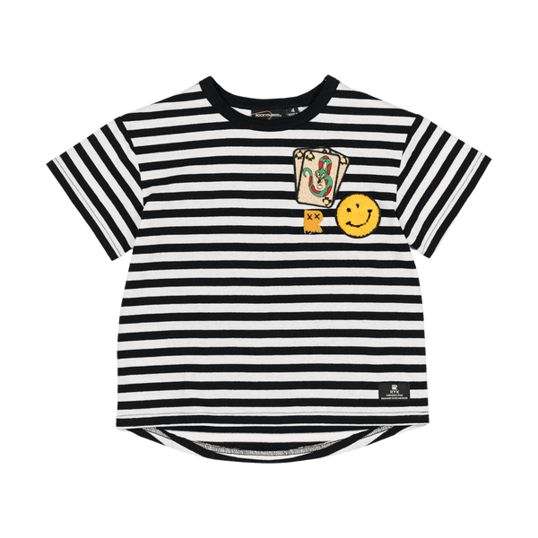 Rock your baby adder ss boxy fit t-shirt in multicolour
