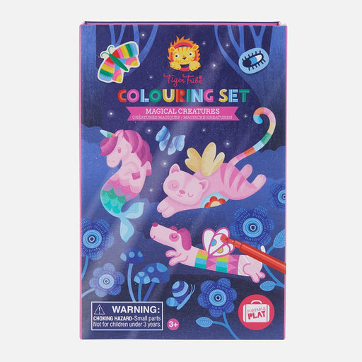 Tiger Tribe colouring set magical creatures
