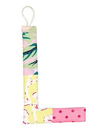 Toshi Alphabet Letters A - Z  Rose in pink
