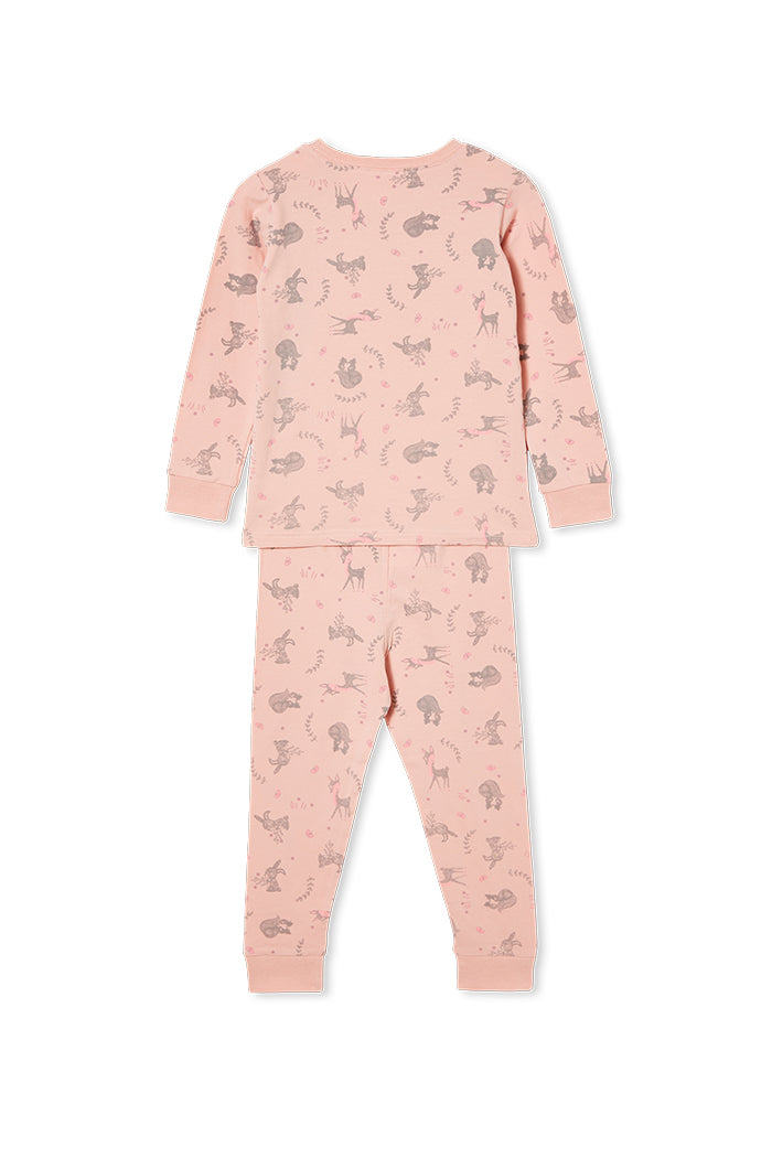 Milky Clothing Woodlands Pajamas  in pink