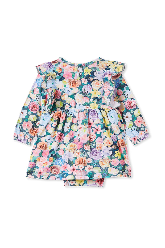 Milky Clothing Rose Garden Baby Dress in floral