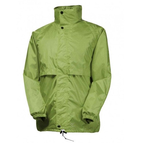 Rainbird Stowaway Waterproof jacket Tahitian  lime in Green