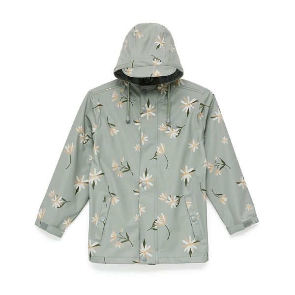 Crywolf Play Jacket Forget Me Not in green floral