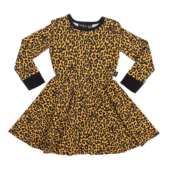 leopard-skin-waisted-dress-in-mustard