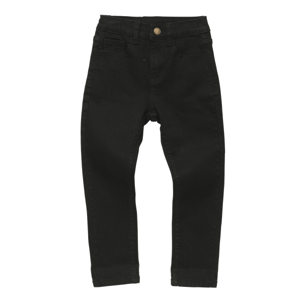 black wash denim pants by rock your baby TBP2054-BW