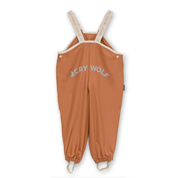 Crywolf Rain Overalls hazel in brown