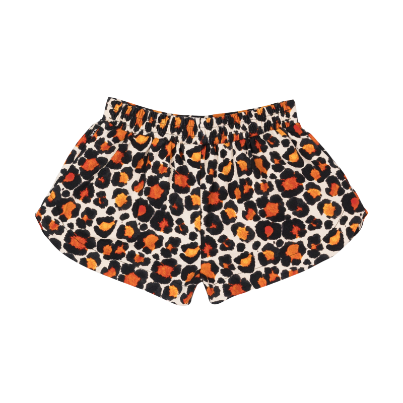 Rock your baby leopard shorts in multi colour