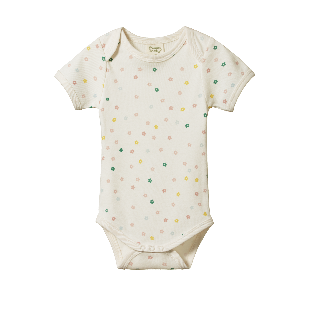 Nature Baby Bodysuit flora print