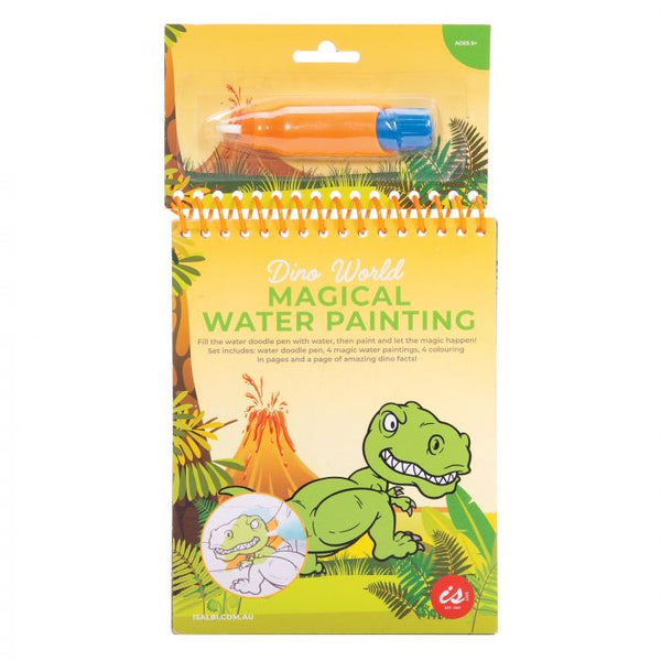 Dino World  magical water painting