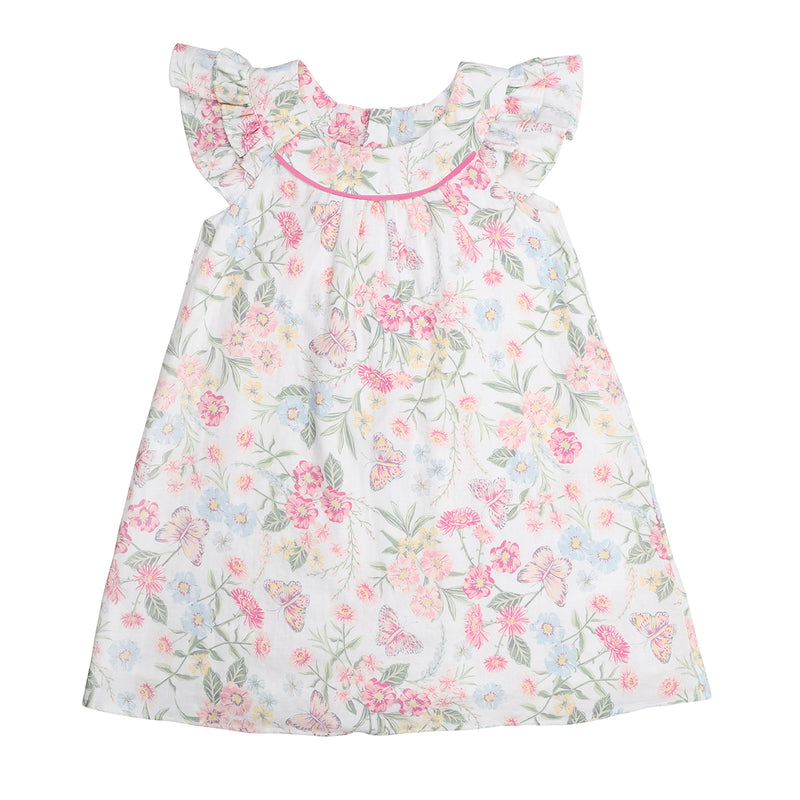 Bebe Annie dress in Annie print pink floral