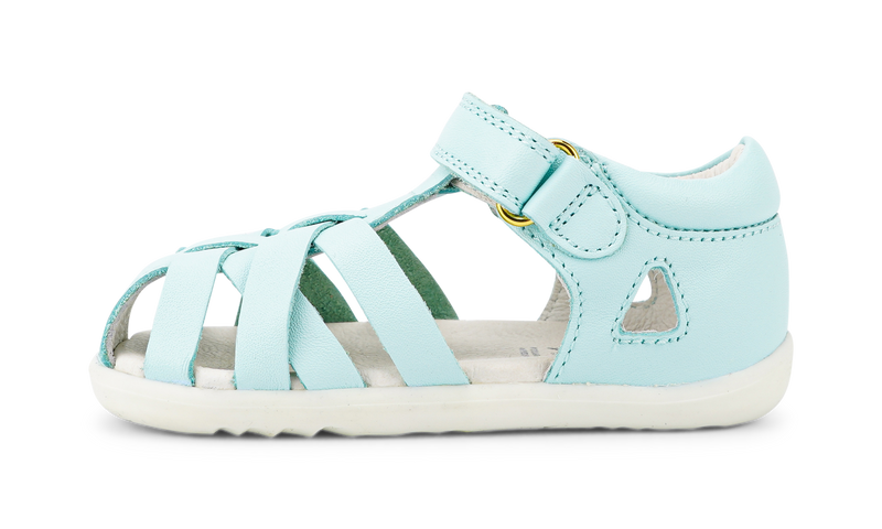 Bobux step up tropicana 11 sandal mist in blue