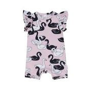 Huxbaby Swan Lake Short Frill Romper