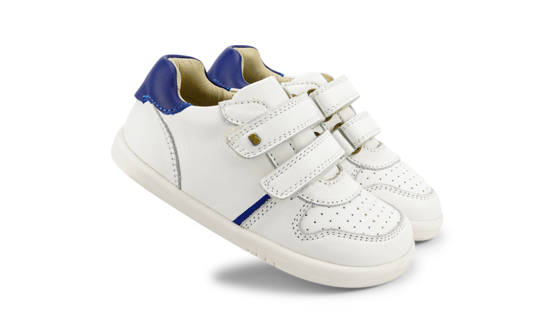 BOBUX I Walk Riley Sneaker white and navy