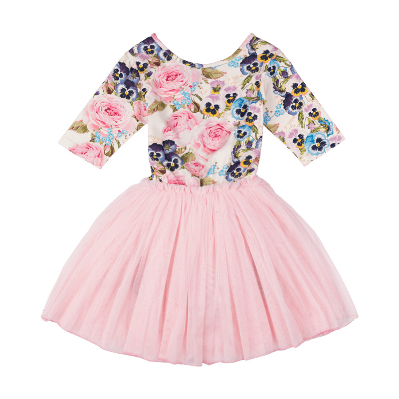 Rock Your Baby Violet mabel circus dress in white