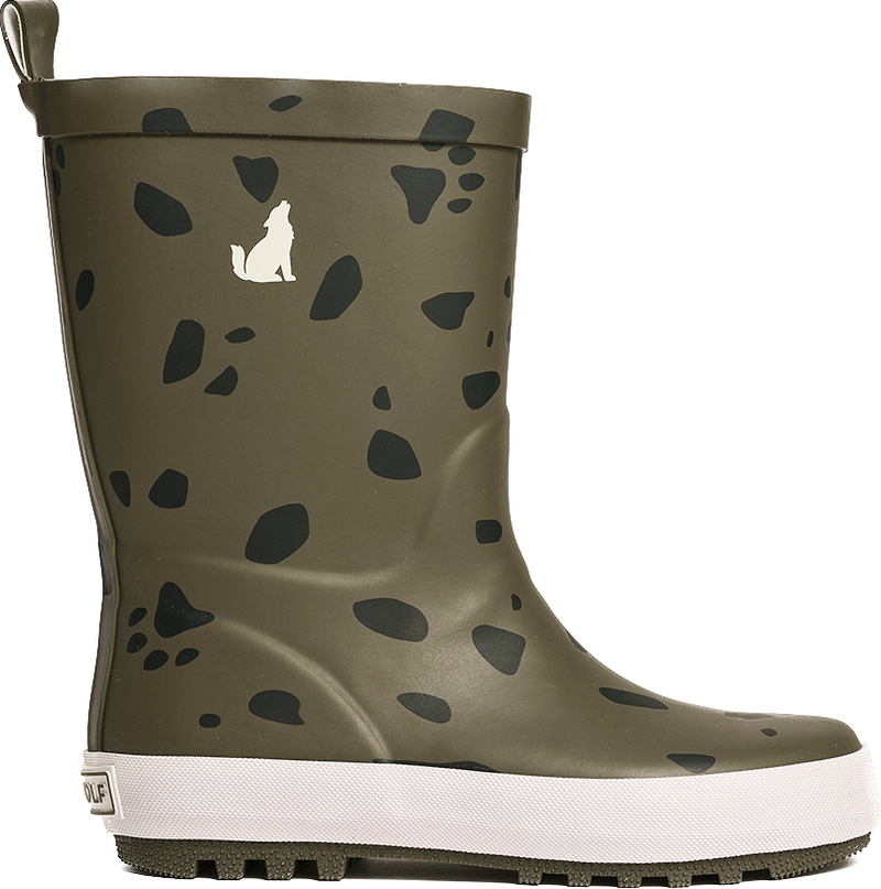 Crywolf Rain Boots Khaki Stones in Multi