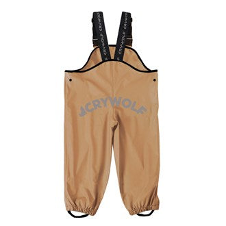 Crywolf Overalls Tan in brown