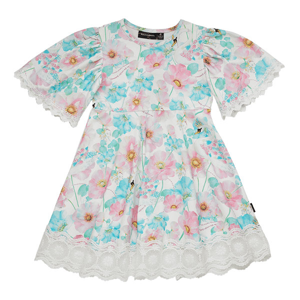 Rock Your Baby Swan Queen Dress in multi colour